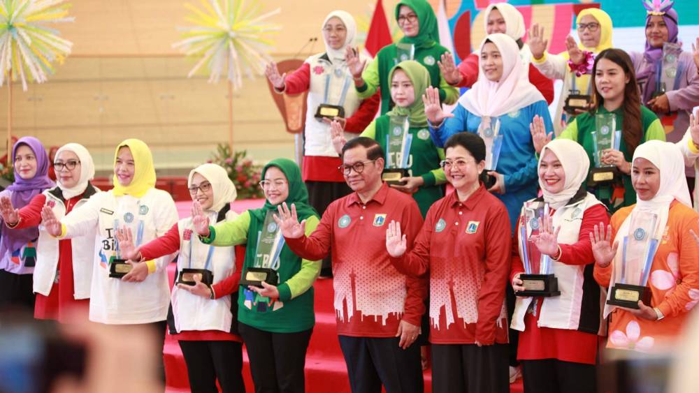 “Gelora Ibu Bisa” Temu Kader PKK DKI Jakarta Tahun 2025